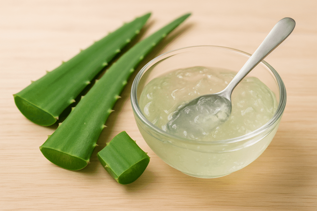 A glass bowl filled with turmeric paste used as a natural treatment for acne and pimples.