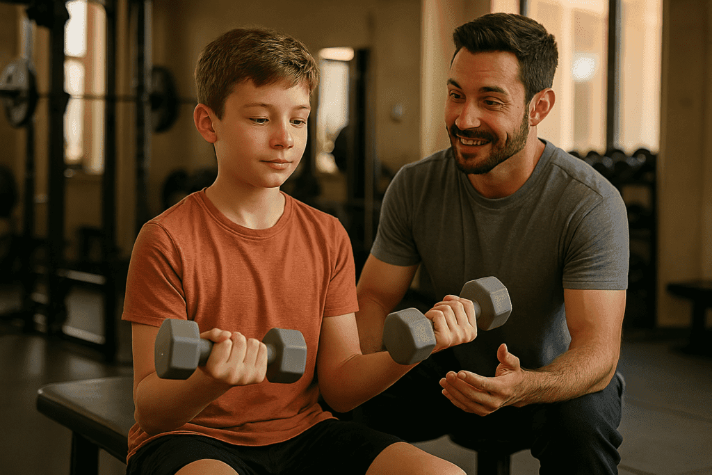 Weight lifting correct form for beginners explained in a simple and safe way